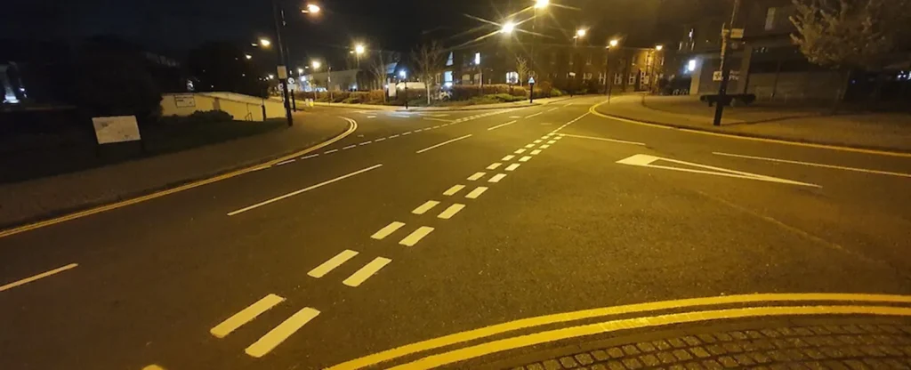 خط کشی خیابان