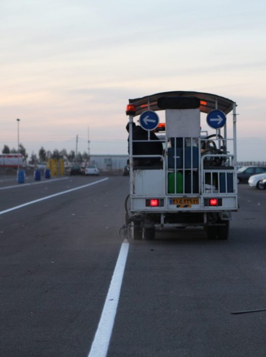 خط کشی خیابان - خط کشی ترافیکی