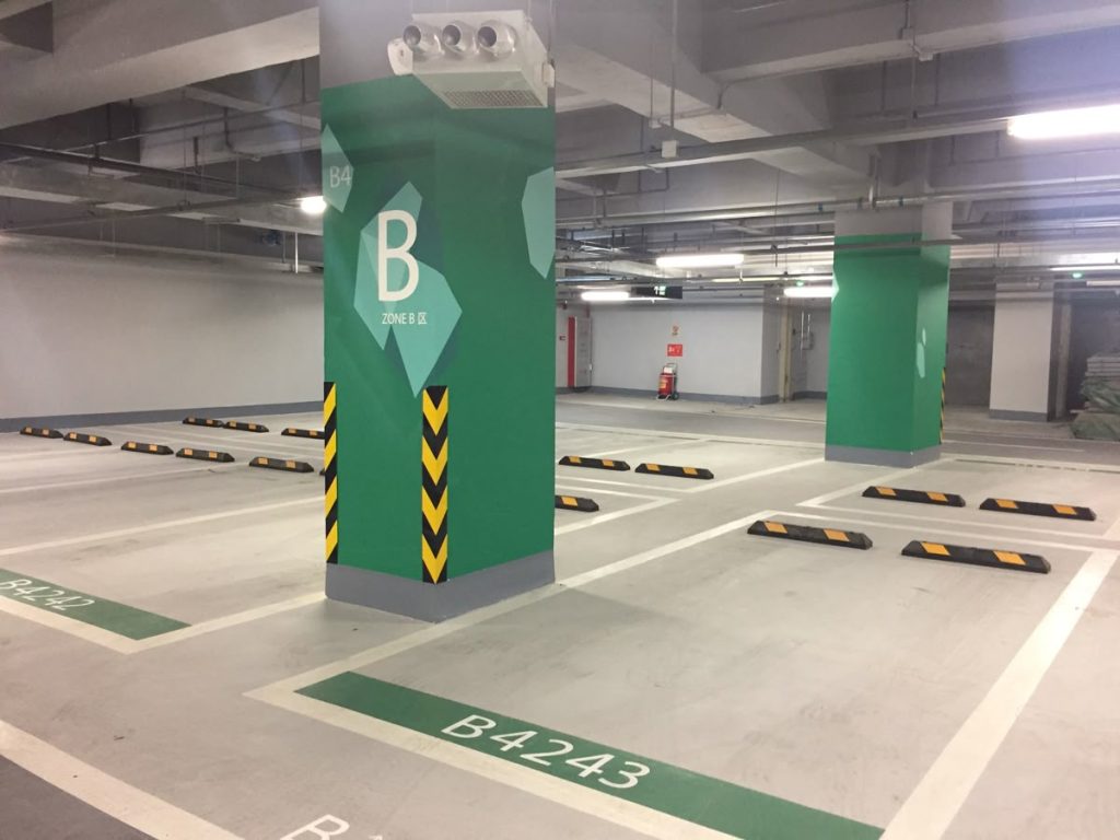 خط کشی پارکینگ